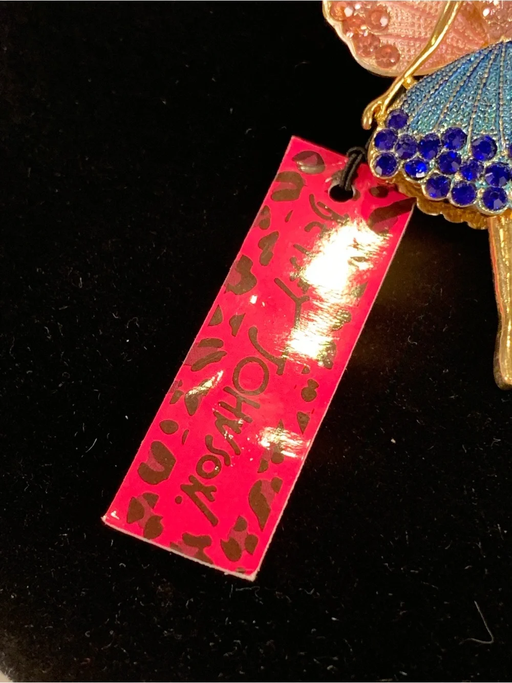 Betsey Johnson New with Tags Articulated Fairy Ballerina Brooch
